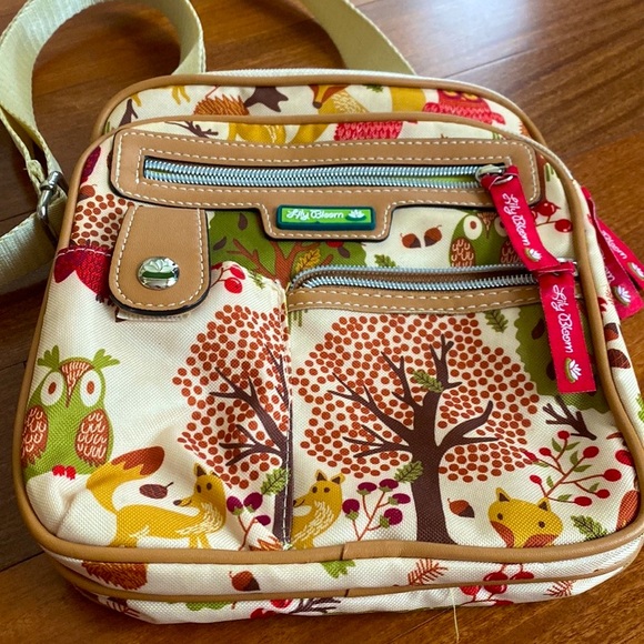 Lily Bloom Like New Cute Owl Themed Handbag/Crossbody - Picture 2 of 13